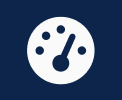 Screenshot 2025-09-15 at 2.36.13 PM Icon of a speedometer on a dark blue background.