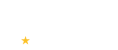 Tiny yellow star in bottom left corner on a white background.